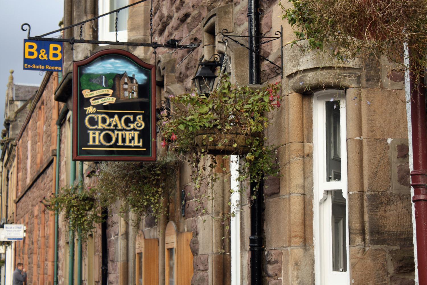 The Crags Hotel Callander Esterno foto